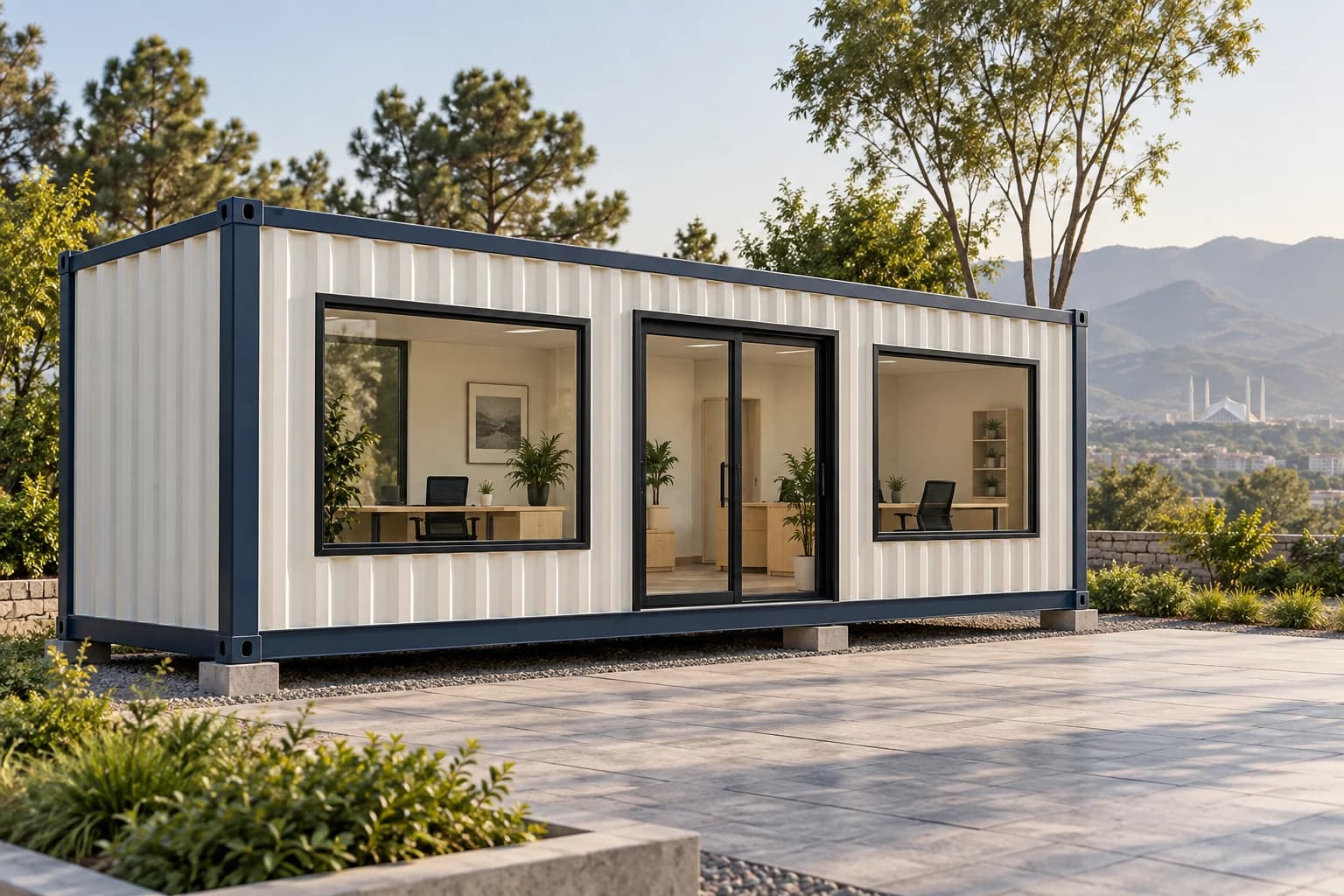 Portable Prefab Cabins, architectural concept
