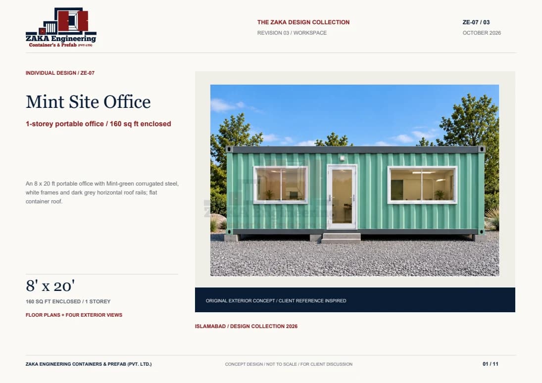 Mint Site Office catalogue cover